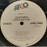 LOUDNESS - HURRICANE EYES - VINYL SCHALLPLATTE