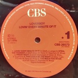 LOVERBOY - LOVING' EVERY MINUTE OF IT - VINYL SCHALLPLATTE