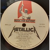 METALLICA - RIDE THE LIGHTNING - VINYL SCHALLPLATTE
