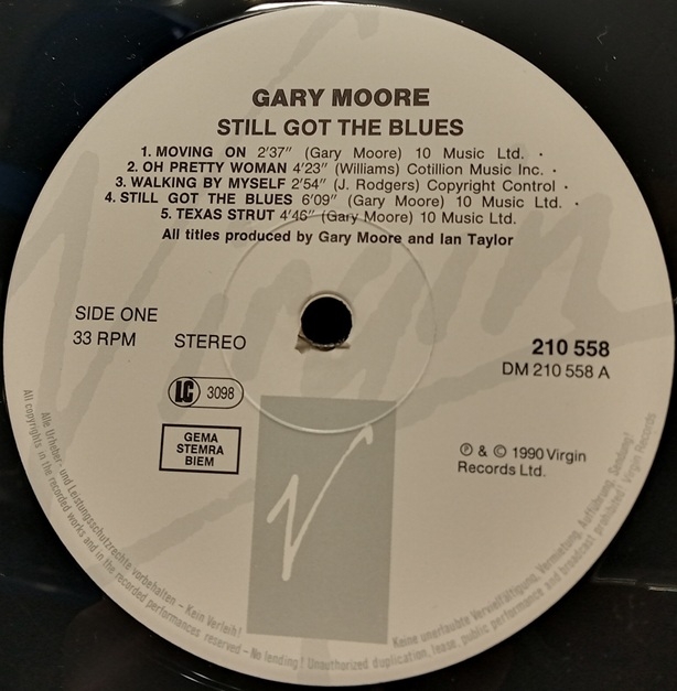 Gary Moore - Still got the Blues - Vinyl Schallplatte