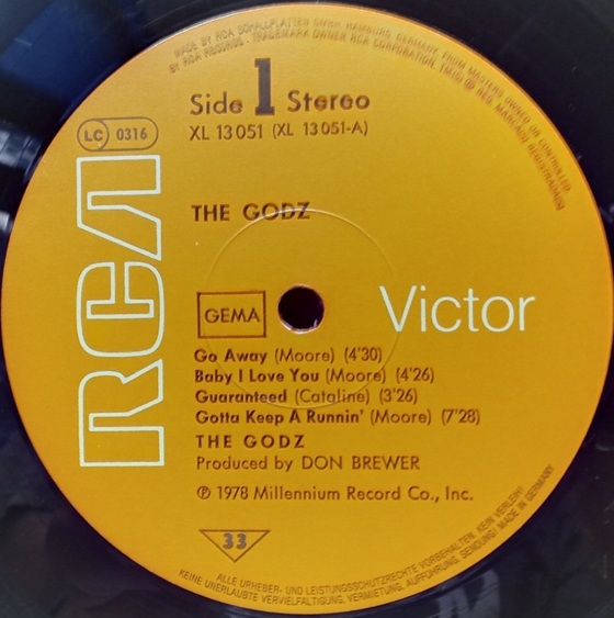 The Godz - The Godz - Vinyl Schallplatte