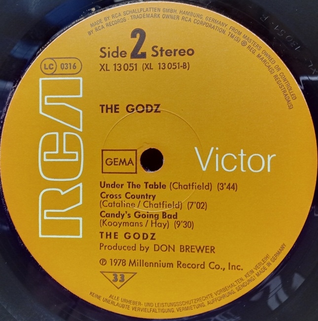 The Godz - The Godz - Vinyl Schallplatte