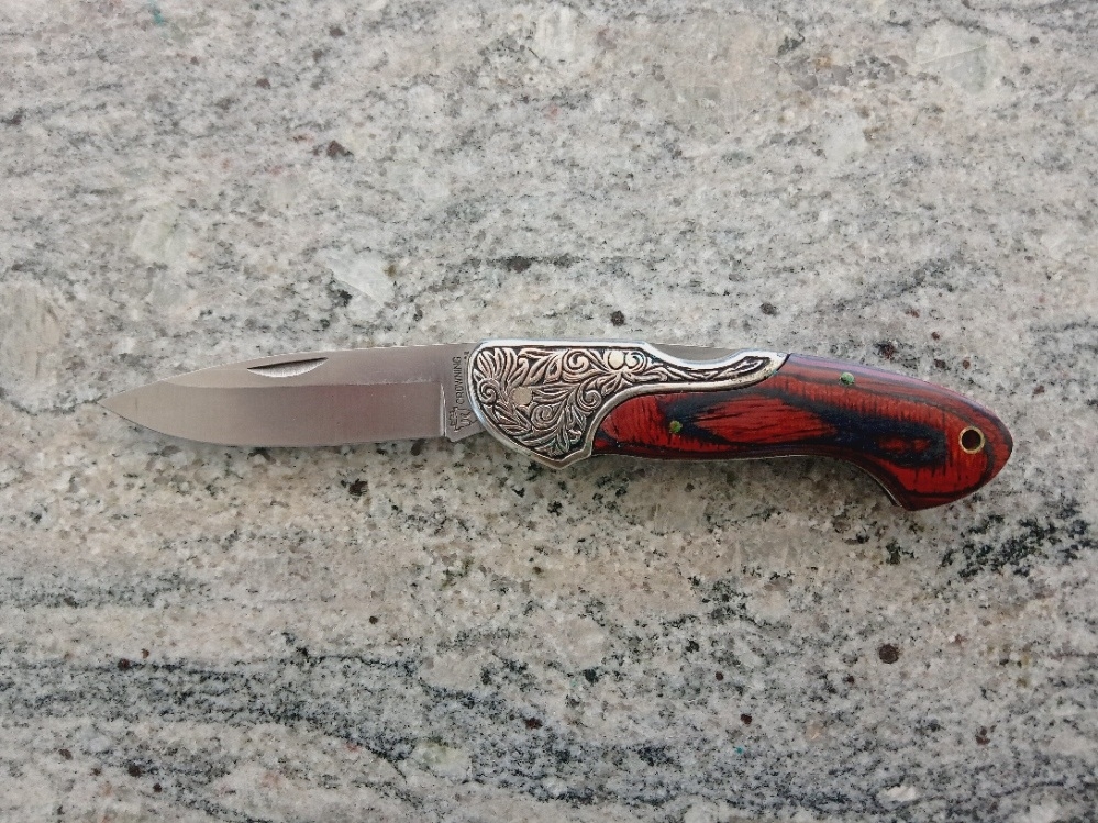 Couteau pliant JC Crowning 70 mm