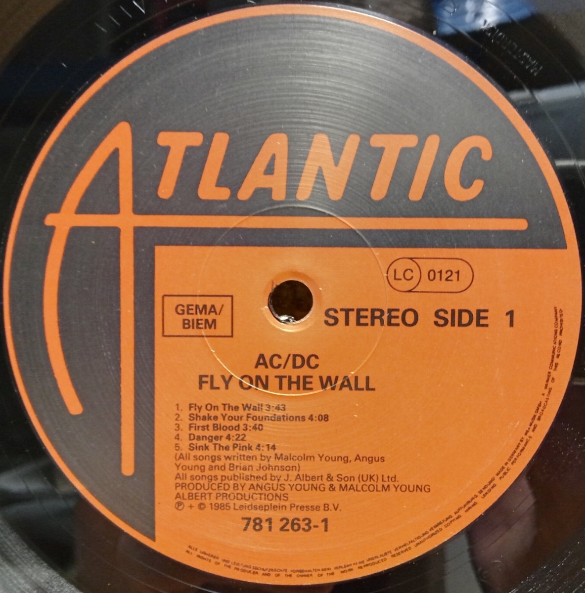 AC/DC - Fly on the Wall - Schallplatte Vinyl