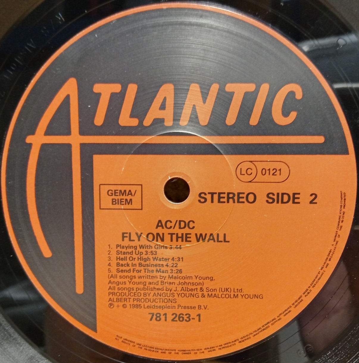 AC/DC - Fly on the Wall - Schallplatte Vinyl