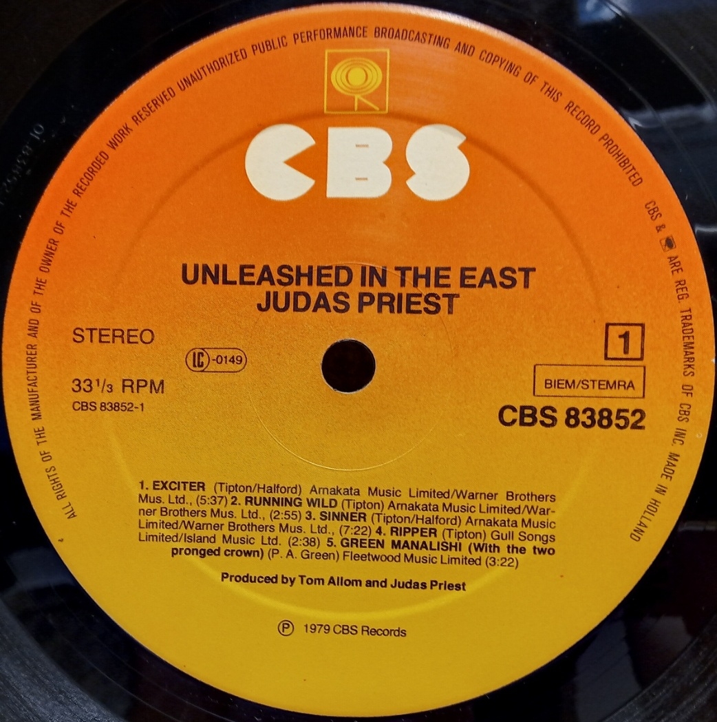 Judas Priest - Unleashed in the East - Schallplatte Vinyl