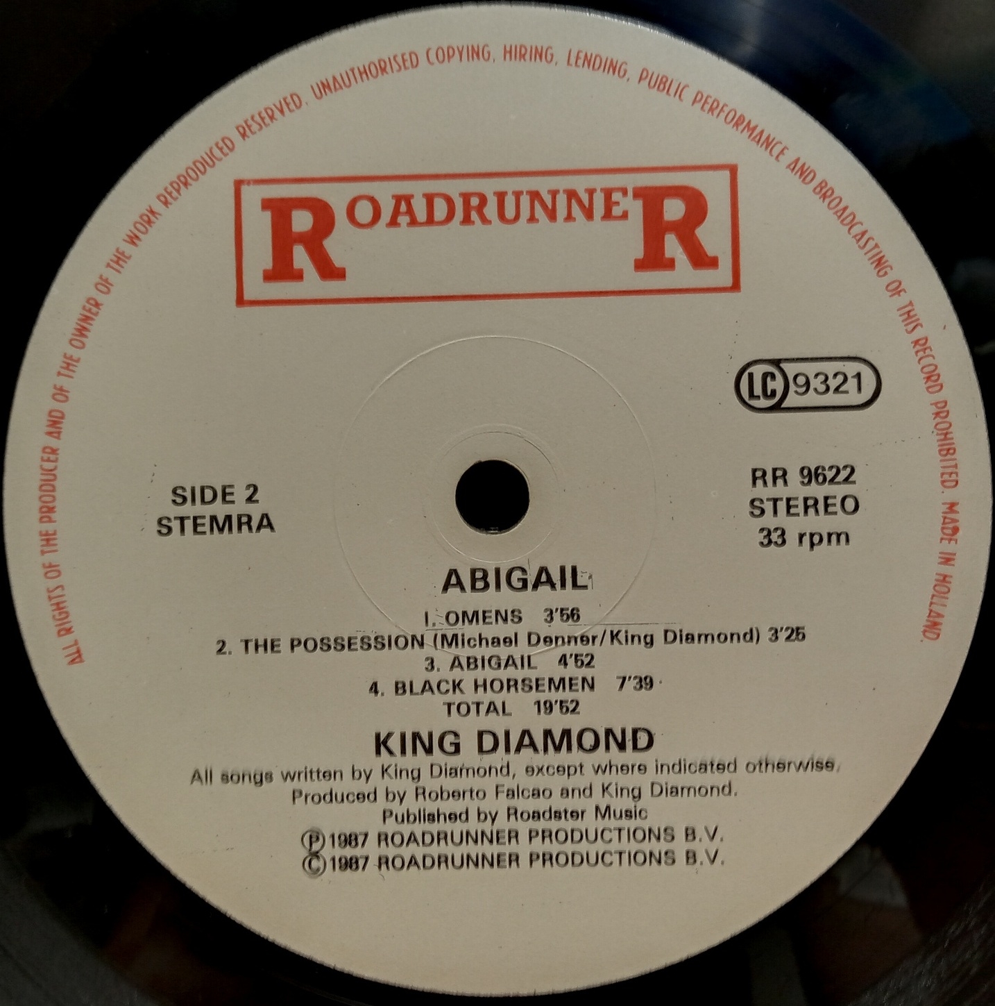 King Diamond - Abigail - Schallplatte Vinyl