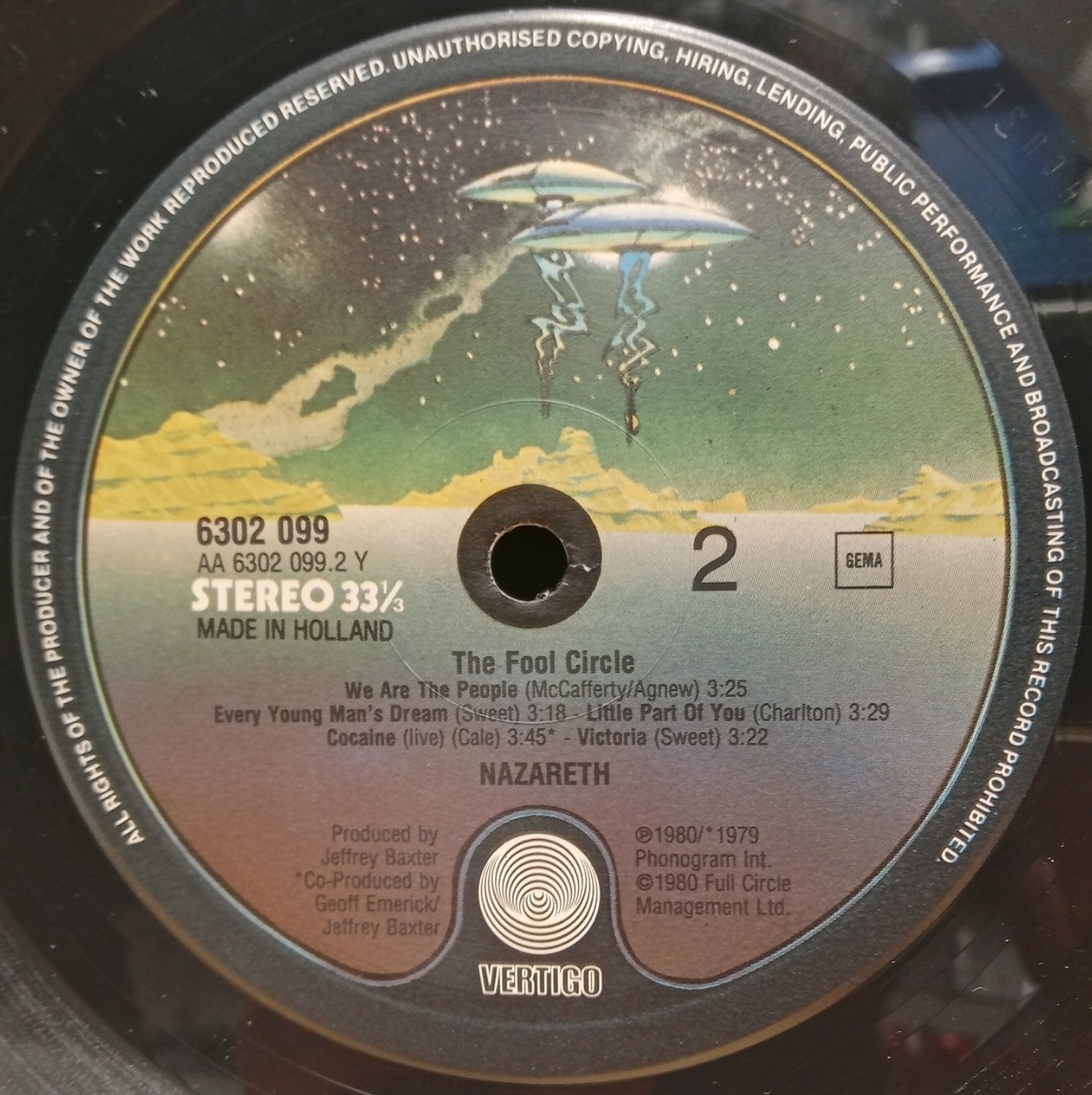 Nazareth - The Foole Circle - Schallplatte Vinyl