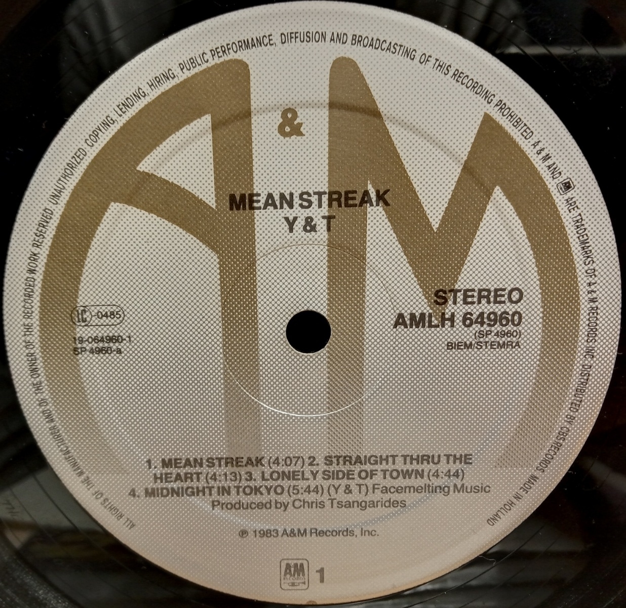 Y & T - Mean Streake