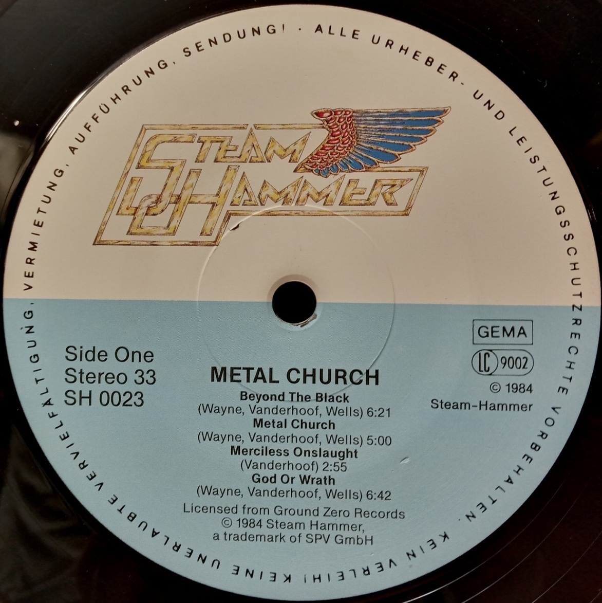 Metal Church - Metal Church - Schallplatte Vinyl