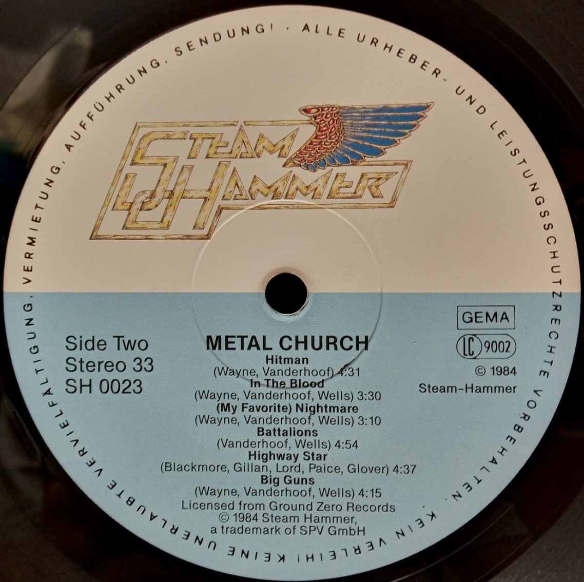 Metal Church - Metal Church - Schallplatte Vinyl