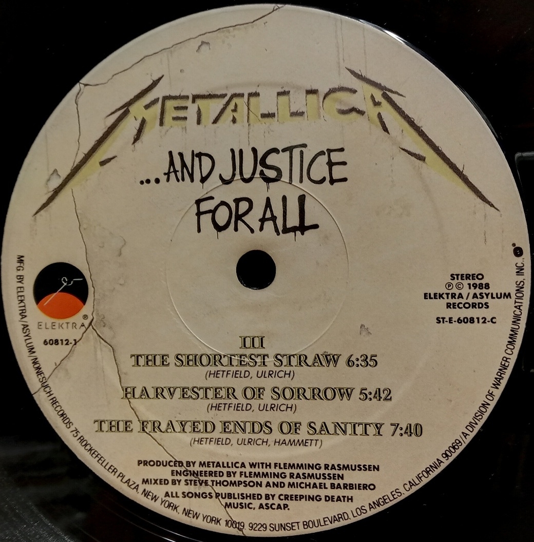 Metallica - ...And Justice For All - Schallplatte Vinyl