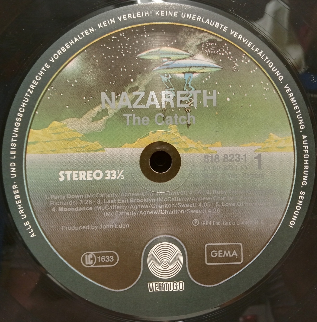 Nazareth – The Catch