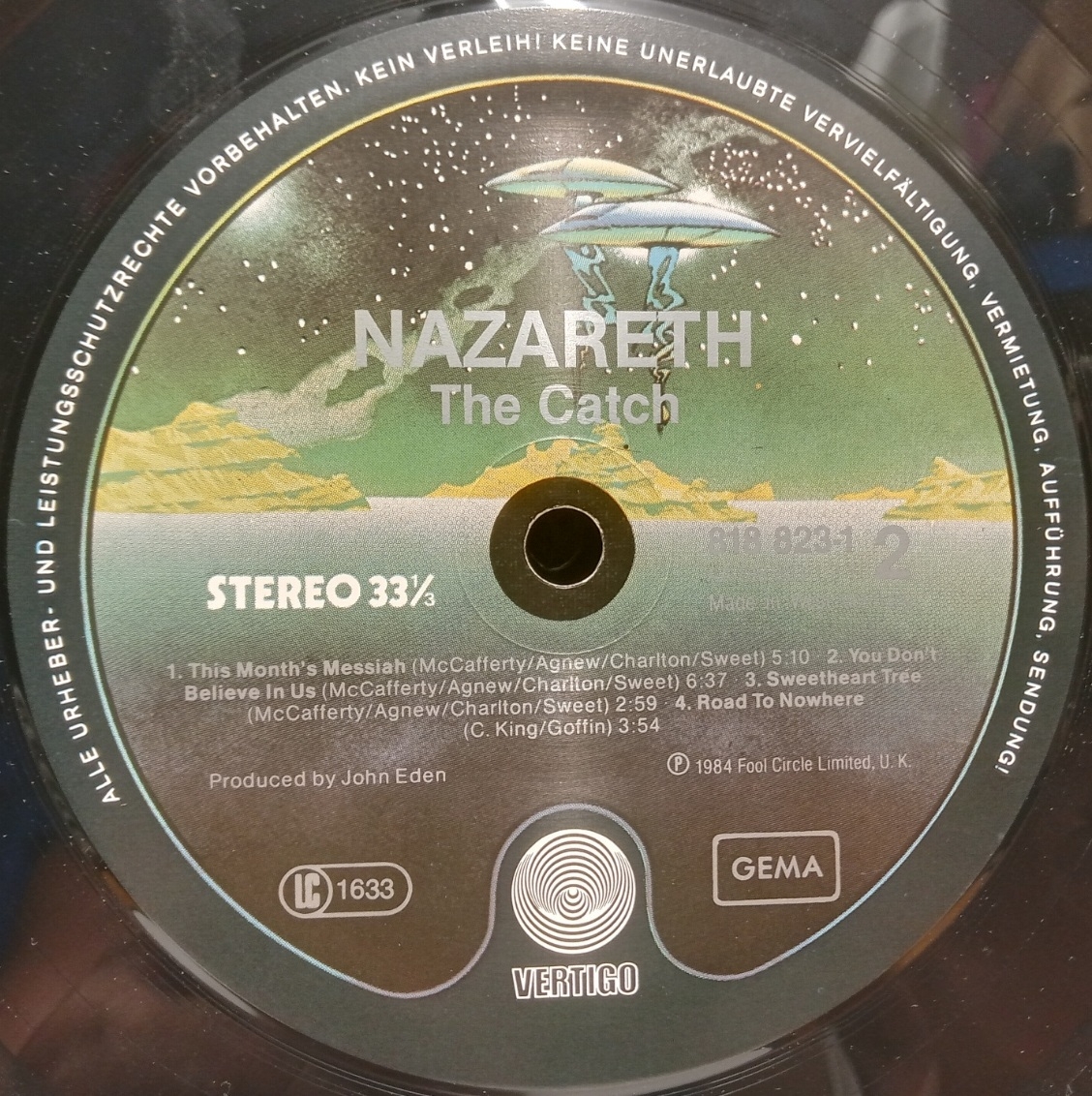 Nazareth – The Catch