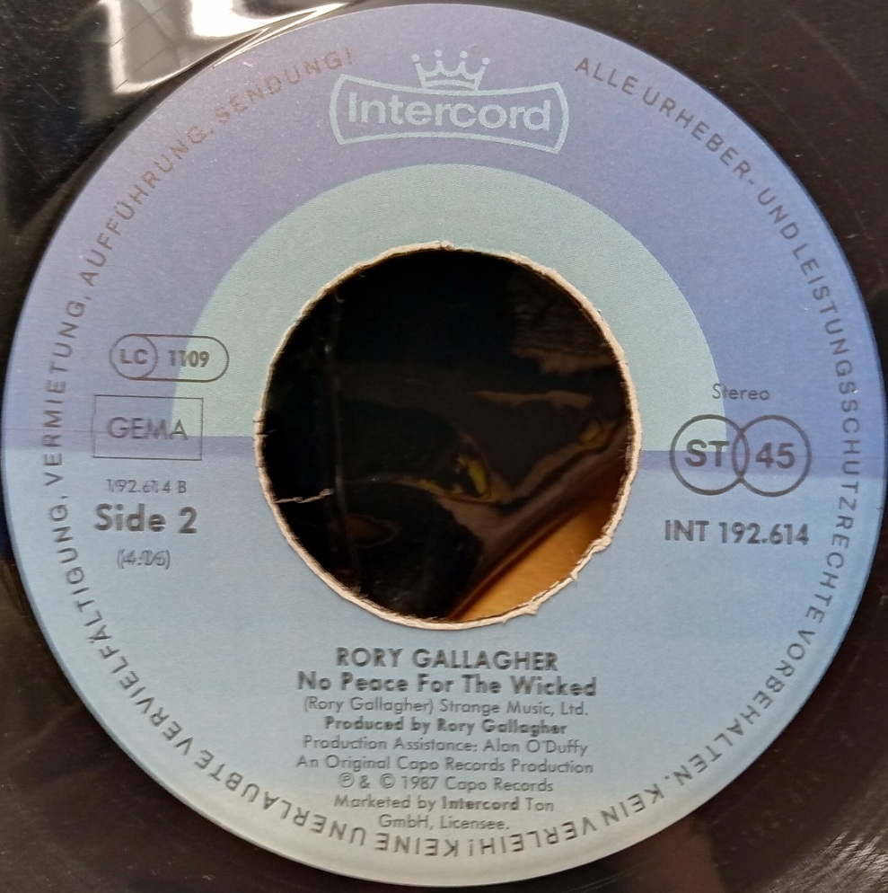 Rory Gallagher - Defender - Schallplatte Vinyl
