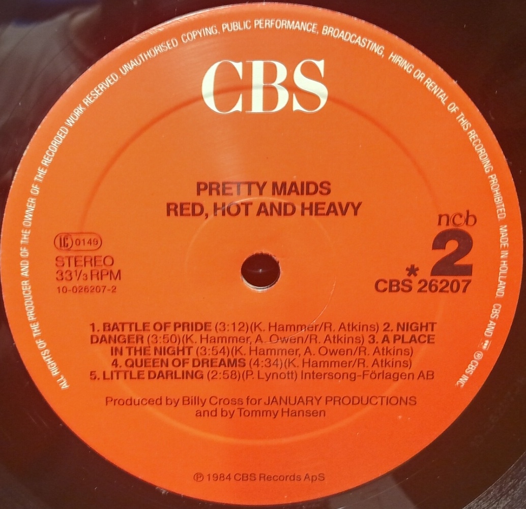 Pretty Maids - Red, Hot And Heavy