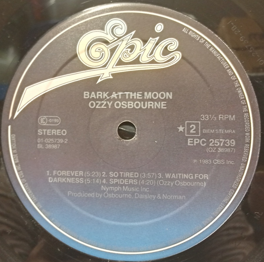 Ozzy Osbourne - Bark At The Moon