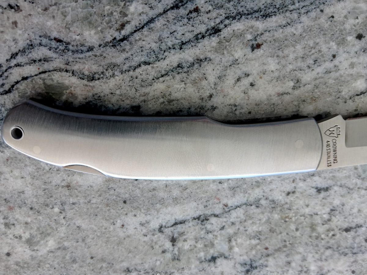 JC Crowning Ganzstahl Messer 85mm